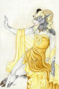 Rating: Safe Score: 0 Tags: anthro bovid caprine clothed clothing cloven_hooves crossdressing dandelion_(sheep) domestic_sheep dress e621 femboy hooves male mammal nelena scottish_blackface sheep solo User: bunchy7s