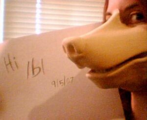 Rating: Safe Score: 0 Tags: animal_humanoid biped blinds canid canid_humanoid canine canine_humanoid clothing costume e621 female grandfathered_content headshot_portrait humanoid looking_at_viewer low_res mammal mammal_humanoid mask open_mouth portrait real side_view sign solo sup_b unknown_artist what User: bunchy7s