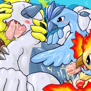 Rating: Explicit Score: 0 Tags: articuno female fire_(pokemon) freezer_(pokemon) legendary_pokemon lugia male moltres nintendo penis pokemon pokemon_(species) pokemon_gsc pokemon_rgby rule34 thunder_(pokemon) zapdos User: bunchy7s