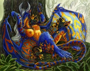 Rating: Questionable Score: 0 Tags: amphibian anthro breasts caribou_(artist) claws digitigrade dragon e621 ear_piercing female frog hair horn looking_at_viewer membrane_(anatomy) membranous_wings mythological_creature mythological_scalie mythology nipples non-mammal_breasts non-mammal_nipples piercing plant scalie solo tail tree wings User: bunchy7s