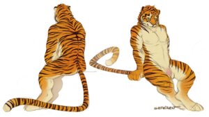Rating: Explicit Score: 0 Tags: 2013 abs anthro balls biceps biped black_body black_fur brandon_(sefeiren) butt conditional_dnp e621 felid flaccid fur genitals green_eyes grin looking_at_viewer male mammal markings muscular muscular_anthro muscular_male nipples nude orange_body orange_fur pantherine pecs penis pose sefeiren sitting smile solo stripes tan_body tan_fur tiger User: bunchy7s