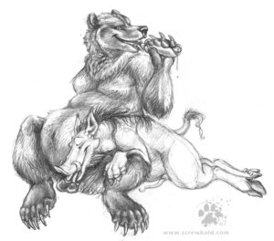Rating: Explicit Score: 0 Tags: 2007 anatomically_correct anatomically_correct_genitalia anatomically_correct_penis animal_genitalia animal_penis anthro balls bear blotch claws duo e621 erection fellatio food food_fetish genitals greyscale hedonism hooves hot_dog male male/male male_penetrated male_penetrating male_penetrating_male mammal monochrome oral oral_penetration overweight penetration penile penis porcine_penis scratches_volume_1 sex slightly_chubby spiral_penis suggestive suggestive_food suid suine sus_(pig) tail toe_claws traditional_media_(artwork) ursine_penis wild_boar User: bunchy7s