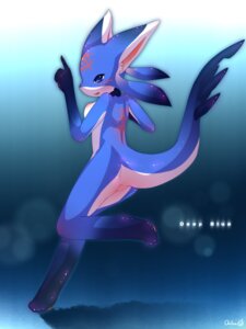Rating: Questionable Score: 0 Tags: 2000s_theme 2010s_theme 2011 3:4 anthro aquatic blue_body blue_eyes blue_skin blush breasts chilon e621 english_text female fish hi_res kemono looking_at_viewer non-mammal_breasts raised_tail shark small_breasts solo tail tattoo text User: bunchy7s