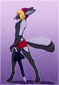 Rating: Safe Score: 0 Tags: anthro barefoot biped black_nose border boxer_briefs canid canine claws clothed clothing digitigrade e621 feet fox fur gloves_(marking) gradient_background grey_body grey_fur hair holding_object holding_umbrella inner_ear_fluff licking licking_lips licking_own_lips looking_aside looking_at_viewer male mammal markings multicolored_hair oliverfox outline pink_hair pose purple_background purple_border red_fox self_lick severus_blackpaw_(oliverfox) side_view silver_fox simple_background skimpy solo standing tail tongue tongue_out topless true_fox tuft umbrella underwear User: bunchy7s