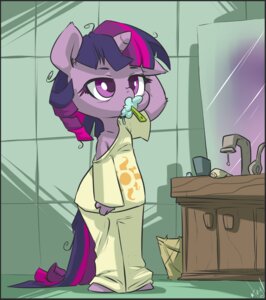 Rating: Safe Score: 0 Tags: 2013 anthro anthrofied atryl bathroom biped brush clothed clothing container cup digital_media_(artwork) e621 equid equine female friendship_is_magic fur hair hasbro hi_res horn inside long_hair mammal mirror multicolored_hair my_little_pony mythological_creature mythological_equine mythology purple_body purple_eyes purple_fur purple_hair sink solo standing toothbrush toothpaste twilight_sparkle_(mlp) two_tone_hair unicorn User: bunchy7s
