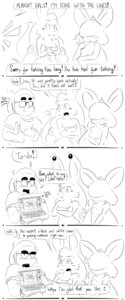 Rating: Questionable Score: 0 Tags: 2013 anthro anthrofied bangs bangs_(elpatrixf) bat blush breasts comic e621 elpatrixf english_text fan_character female generation_1_pokemon hair hair_over_eyes hi_res human kriyu lagomorph leporid long_hair male mammal membrane_(anatomy) membranous_wings monochrome nintendo pokemon pokemon_(species) pokemorph rabbit sketch text wings zubat User: bunchy7s
