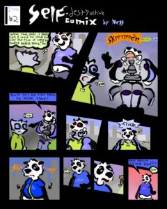 Rating: Safe Score: 0 Tags: 2006 4:5 anthro bear comic dialogue e621 english_text giant_panda group identity_theft larathelabrat male mammal ness_(larathelabrat) nine_frame_image procyonid raccoon robot_suit self_destructive_comix separation_(layout) sound_effects text thought_bubble User: bunchy7s Rating: Safe Score: 0 Tags: 2006 4:5 anthro bear comic dialogue e621 english_text giant_panda group identity_theft larathelabrat male mammal ness_(larathelabrat) nine_frame_image procyonid raccoon robot_suit self_destructive_comix separation_(layout) sound_effects text thought_bubble User: bunchy7s