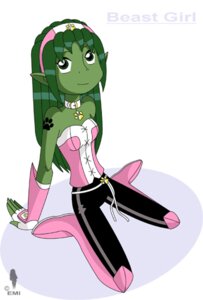 Rating: Safe Score: 0 Tags: accessory beast_boy beast_girl belt boots breasts cartoon_network clothed clothing collar crossgender dc_comics e621 female fingerless_gloves footprint footwear gloves green_body green_eyes green_hair hair handwear headband humanoid_pointy_ears kneeling leaning leaning_backward long_hair looking_at_viewer looking_up mtf_crossgender not_furry pawprint pointy_ears shoes simple_background smile solo spread_legs spreading style_emulation tattoo teen_titans teen_titans_(television_series) tight_clothing waterjewelemi white_background User: bunchy7s