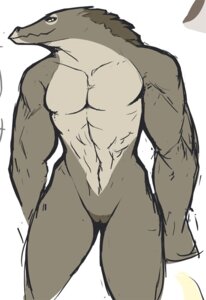Rating: Explicit Score: 0 Tags: abs alligator alligatorid anthro biceps chameli_muthupalaniappan crocodilian e621 featureless_chest female flat_chested genitals lizard looking_at_viewer muscular muscular_anthro muscular_female nude pecs reptile ritts scalie solo vulva yellow_eyes User: bunchy7s
