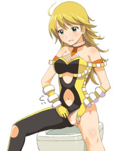 Rating: Explicit Score: 0 Tags: 1girls 2010 a1 ahoge alternate_version_available asymmetrical_clothes bare_shoulders bathroom blonde_hair blush censored cleft_of_venus clothing_aside cosmic_&amp;_funny_(idolmaster) costume_aside female female_only fingerless_gloves gloves green_eyes happy_female has_uncensored_version heart hoshii_miki idolmaster idolmaster_(classic) leotard leotard_aside long_hair navel pussy simple_background solid_censor solo tattoo the_idolm@ster thin_female toilet toilet_use User: bunchy7s