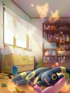 Rating: Safe Score: 0 Tags: >_< >o< ambiguous_gender animal_plushie bag blissful_mouth book bookshelf canid canine dripping_contour drugs e621 eevee eeveelution espeon eyes_closed feral flareon flower flower_(anatomy) fur furniture generation_1_pokemon generation_2_pokemon generation_4_pokemon group head_flower inanimate_object jolteon land_forme_shaymin lapras leafeon legendary_pokemon lying mammal nintendo on_side pichu pikachu pillow plant plushie pokemon pokemon_(species) pokemon_plushie purse rodent shaymin sleeping solo_focus stoned substance_intoxication sun tail themed_object turtwig umbreon vaporeon wataame window wobbuffet yellow_body yellow_fur User: bunchy7s