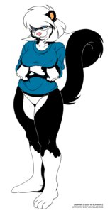 Rating: Safe Score: 0 Tags: 2009 anthro biped blue_eyes bottomless breasts clothed clothing crossed_arms deonwolf e621 eyewear female fluffy fluffy_tail glasses gloves_(marking) hair hi_res leg_markings looking_at_viewer mammal markings mephitid sabrina_(sabrina_online) sabrina_online simple_background skunk socks_(marking) solo standing striped_skunk tail white_background white_hair User: bunchy7s Rating: Safe Score: 0 Tags: 2009 anthro biped blue_eyes bottomless breasts clothed clothing crossed_arms deonwolf e621 eyewear female fluffy fluffy_tail glasses gloves_(marking) hair hi_res leg_markings looking_at_viewer mammal markings mephitid sabrina_(sabrina_online) sabrina_online simple_background skunk socks_(marking) solo standing striped_skunk tail white_background white_hair User: bunchy7s