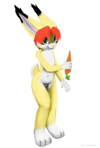 Rating: Safe Score: 0 Tags: 2013 anthro biped carrot digital_media_(artwork) e621 fluffy food fur green_eyes hair hi_res james_bunny james_fox jamesfoxbr lagomorph leporid looking_at_viewer male mammal nude plant rabbit red_hair shaded short_hair simple_background smile solo standing vegetable young young_anthro young_male User: bunchy7s