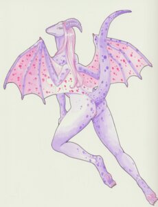 Rating: Explicit Score: 0 Tags: calolily dragon e621 female genitals hi_res horn looking_at_viewer membrane_(anatomy) membranous_wings mythological_creature mythological_scalie mythology nude purple_body raised_tail scalie solo tail vulva wings User: bunchy7s
