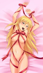 Rating: Explicit Score: 0 Tags: blonde_hair bondage female hoshii_miki idolmaster naked_ribbon nishi_(count2.4) ribbon ribbons rule34 solo User: bunchy7s