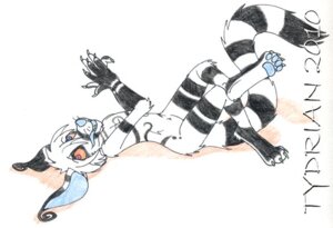 Rating: Safe Score: 0 Tags: anthro biped crux digitigrade e621 jingo lying male paws smile solo tail tydrian User: bunchy7s