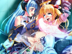 Rating: Explicit Score: 0 Tags: 2girls blonde_hair blue_eyes blue_hair censored clothing cum drooling female honjou_emiru honjou_erena long_hair mahou_shoujo_erena pussy red_eyes restrained rolling_eyes rule34 saliva slime spread_legs tentacles tied_hair twintails valkyria_(studio) User: bunchy7s