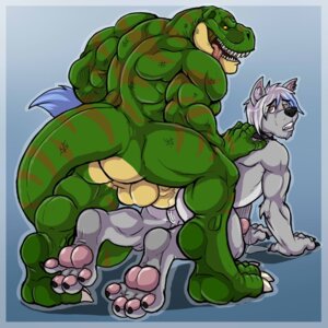 Rating: Explicit Score: 0 Tags: 1:1 2013 4_toes all_fours anal anal_penetration anthro anus arody athletic backsack balls biceps big_balls big_muscles big_penis black_nose blue_background blue_hair bodily_fluids border brown_body brown_eyes brown_scales butt canid canine canis carlos_tavares claws clenched_teeth collar crash_azarel_(character) crouching cum cum_in_ass cum_inside cum_on_ground cum_on_penis cum_string digital_media_(artwork) dinosaur doggystyle domestic_dog dominant dominant_male duo e621 erection fangs feet foot_focus from_behind_position fur genital_fluids genitals green_body green_scales grey_body grey_fur grey_hair hair hand_on_back hi_res hindpaw hungry interspecies kneeling leaking looking_back looking_down male male/male male_penetrated male_penetrating male_penetrating_male mammal markings multicolored_body multicolored_hair multicolored_scales muscular muscular_male nude open_mouth pawpads paws penetration penis perineum prehistoric_species reptile saurischian scales scalie sex sharp_teeth simple_background smile standing stripes tail tan_body tan_scales teeth theropod thick_penis toe_claws toes tongue tongue_out two_tone_body two_tone_hair two_tone_scales tyrannosaurid tyrannosauroid tyrannosaurus tyrannosaurus_rex vein white_hair wolf yellow_eyes User: bunchy7s