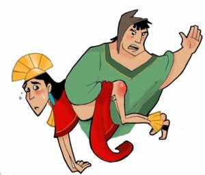 Rating: Explicit Score: 0 Tags: 2boys animated animated_gif ass big_dom_small_sub black_hair clothing crying disney earrings erect_while_spanked erection footwear gay gif hat headdress held_under_arm kuzco male male_only pacha penis pierced_ears robes rule34 small_penis spank_marks spanking tears the_emperor's_new_groove white_background yaoi User: bunchy7s