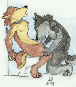 Rating: Explicit Score: 0 Tags: ariadnedalua bathroom bondage breasts collar digitigrade fellatio female handcuffs male oral oral_sex penis rule34 sex straight tail toilet User: bunchy7s