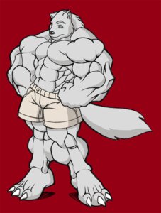 Rating: Questionable Score: 0 Tags: 3_toes abs anthro big_muscles biped black_nose blue_eyes bottomwear canid canine canis claws clothed clothing e621 feet fur grey_body grey_fur grin huge_muscles looking_at_viewer male mammal muscular muscular_anthro muscular_male red_background shorts simple_background smile solo standing tail tkc2021 toe_claws toes topless topless_male wolf User: bunchy7s Rating: Questionable Score: 0 Tags: 3_toes abs anthro big_muscles biped black_nose blue_eyes bottomwear canid canine canis claws clothed clothing e621 feet fur grey_body grey_fur grin huge_muscles looking_at_viewer male mammal muscular muscular_anthro muscular_male red_background shorts simple_background smile solo standing tail tkc2021 toe_claws toes topless topless_male wolf User: bunchy7s