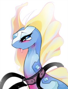 Rating: Safe Score: 0 Tags: aurorus blue_eyes blush collar dinosaur e621 eyelashes female feral fossil_pokemon generation_6_pokemon glistening looking_back nintendo pokemon pokemon_(species) prehistoric_species reptile saurischian sauropod sauropodomorph scalie shadow simple_background slugbox solo tongue tongue_out white_background User: bunchy7s