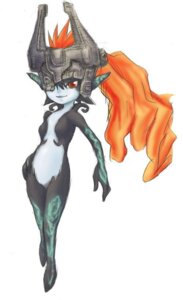 Rating: Safe Score: 0 Tags: 2006 archived_source arm_markings barefoot black_body black_skin breasts e621 featureless_breasts feet female front_view fused_shadow glowing glowing_markings grey_body grey_skin hair hair_hand hand_on_hip humanoid humanoid_pointy_ears leg_markings long_hair looking_at_viewer markings midna mostly_nude nintendo not_furry orange_hair pointy_ears red_eyes seductive simple_background small_breasts solo the_legend_of_zelda toryuu twili twilight_princess yellow_sclera User: bunchy7s