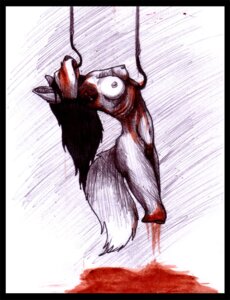 Rating: Explicit Score: 0 Tags: 4_missing_limbs amputee anthro big_breasts blood blood_puddle bodily_fluids breasts canid canine disability e621 female fox gore gore_focus hook mammal meat_hook nipples quadruple_amputee simple_background sketch solo suspension tail traditional_media_(artwork) unknown_artist white_background User: bunchy7s Rating: Explicit Score: 0 Tags: 4_missing_limbs amputee anthro big_breasts blood blood_puddle bodily_fluids breasts canid canine disability e621 female fox gore gore_focus hook mammal meat_hook nipples quadruple_amputee simple_background sketch solo suspension tail traditional_media_(artwork) unknown_artist white_background User: bunchy7s