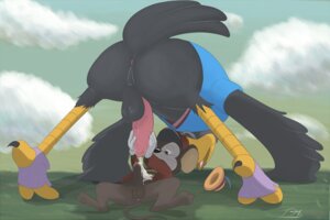Rating: Explicit Score: 0 Tags: american_crow anthro anus avian backsack balls bird bodily_fluids butt clothing corvid corvus_(genus) crow cum dandy_crow disney dumbo_(movie) duo e621 erection footwear genital_fluids genitals house_mouse humanoid_genitalia humanoid_penis larger_male legwear male male/male mammal mouse murid murine oscine passerine penis rodent size_difference smaller_male socks stirrup_socks tenderule34 timothy_mouse toony User: bunchy7s