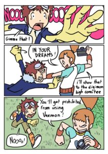 Rating: Safe Score: 0 Tags: bandai_namco border camera clothing comic davis_motomiya digimon duo e621 english_text female gadonstriom gloves handwear human human_only male mammal nanogrrr not_furry rika_nonaka text white_border User: bunchy7s