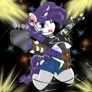 Rating: Safe Score: 0 Tags: 1:1 2014 absurd_res anthro anthrofied artknorke blue_eyes bottomwear breasts chain clothing collar e621 earpiece electric_guitar electronics equid equine female fingerless_gloves friendship_is_magic gloves glowing guitar hair handwear hasbro hi_res horn light looking_at_viewer mammal microphone musical_instrument my_little_pony mythological_creature mythological_equine mythology navel piercing playing_guitar playing_music plucked_string_instrument purple_hair rarity_(mlp) shorts solo sparkles spiked_collar spikes string_instrument tattoo under_boob unicorn User: bunchy7s