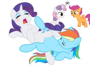 Rating: Explicit Score: 0 Tags: blue_body blue_feathers blue_fur blush cutie_mark digital_media_(artwork) e621 equid equine feathered_wings feathers female female/female feral feral_on_feral friendship_is_magic fur genitals group hair hasbro horn mammal megasweet moan multicolored_hair multicolored_tail my_little_pony mythological_creature mythological_equine mythology open_mouth pegasus rainbow_dash_(mlp) rainbow_hair rainbow_tail rarity_(mlp) scootaloo_(mlp) sex simple_background sweetie_belle_(mlp) tail tribadism unicorn vaginal vulva white_background wings young young_feral User: bunchy7s