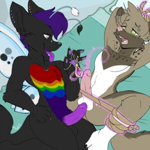 Rating: Explicit Score: 0 Tags: 1:1 2013 antennae_(anatomy) anthro anus arthropod balls barbell_piercing bed bound butt canid canine canis digital_media_(artwork) domestic_dog dominant dominant_male duo e621 ear_piercing ear_ring erection eyebrow_barbell eyebrow_piercing facial_piercing fritter furniture genitals hi_res humanoid_genitalia humanoid_penis hybrid hypnosis insect insect_wings lip_piercing lying magic male male/male mammal mind_control multiple_piercings nude on_back penis phuufy piercing purple_penis rainbow ring_piercing rope skittle_(lucian_clark) sparklefur spread_legs spreading submissive submissive_male surface_piercing tongue tongue_out wings wolf User: bunchy7s
