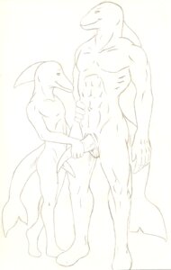 Rating: Explicit Score: 0 Tags: anthro aquatic cetacean dolphin duo e621 erection full-length_portrait genitals graphite_(artwork) male mammal oceanic_dolphin orca penis portrait sarustreeleafwolf simple_background size_difference tail tapering_penis toothed_whale traditional_media_(artwork) white_background User: bunchy7s