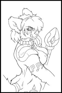 Rating: Explicit Score: 0 Tags: anthro black_border border canid canine dktorzi e621 female fox fur hair krystal_(star_fox) mammal monochrome nintendo nude simple_background solo star_fox tail white_background User: bunchy7s