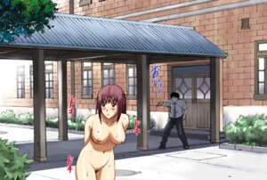 Rating: Explicit Score: 0 Tags: 1boy 1girls arms_behind arms_behind_back bent_over blush blushing busted completely_naked completely_nude embarrassed_nude_female exhibitionism female hands_behind_head implied_restraints japanese_text long_hair male maroon_hair moriya_naoki nipples nude nude_female onosaka_akane outdoors outside pubic_hair public public_nudity restrained rule34 school sweat translation_request User: bunchy7s