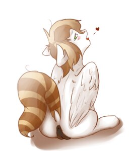 Rating: Explicit Score: 0 Tags: anus blush butt coffee_cream_(character) crossgender e621 equid equine female feral green_eyes hasbro heart_symbol horse kiyu-ri looking_back mammal my_little_pony pony simple_background solo white_background User: bunchy7s