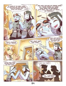Rating: Questionable Score: 0 Tags: comic dialogue digital_media_(artwork) e621 english_text green_eyes happy horn male scalie shooting_the_messenger slap slyus text unigan User: bunchy7s