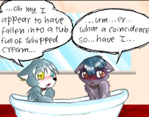 Rating: Questionable Score: 0 Tags: 2006 anthro bathtub blush canid canine canis collar collar_only dairy_products dialogue domestic_dog duo e621 english_text food heterochromia husky low_res male mammal nordic_sled_dog nude procyonid raccoon ryanide spitz text whipped_cream young young_anthro User: bunchy7s Rating: Questionable Score: 0 Tags: 2006 anthro bathtub blush canid canine canis collar collar_only dairy_products dialogue domestic_dog duo e621 english_text food heterochromia husky low_res male mammal nordic_sled_dog nude procyonid raccoon ryanide spitz text whipped_cream young young_anthro User: bunchy7s