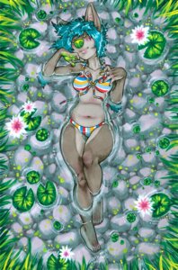 Rating: Questionable Score: 0 Tags: 5_toes barefoot bikini canid canine canis clothed clothing dingo e621 feet female flower ground-lion humanoid_feet mammal plant plantigrade pond seel_dingo_(character) skimpy solo swimwear toes two-piece_swimsuit water water_lily User: bunchy7s