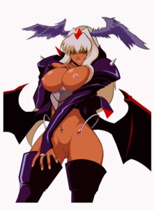 Rating: Explicit Score: 0 Tags: angel_blade angel_wings bat_wings big_breasts breasts censored cropped_legs curvy dark-skinned_female dark_skin female green_eyes highres huge_breasts lipstick long_hair makeup masami_obari monster_girl nailkaiser navel_piercing no_panties official_art piercing plump pussy rule34 shampooneko smile solo thick_thighs thighhighs very_long_hair white_hair wide_hips wings User: bunchy7s