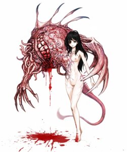 Rating: Explicit Score: 0 Tags: barefoot black_hair blade blood bodily_fluids body_horror breasts burunuu_(bullnukko) claws domo e621 feet female flesh_creature genitals gore green_eyes grotesque hair humanoid monster monster_girl_(genre) monstrous_humanoid mutation navel nightmare_fuel nipples nude parasyte parasyte_(series) solo tail tail_blade teeth vulva weapon_tail User: bunchy7s
