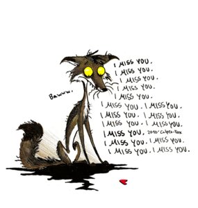 Rating: Safe Score: 0 Tags: 2010 ambiguous_gender canid canine culpeofox e621 english_text feral fox heart_symbol mammal sad simple_background skinny solo tail text whiskers white_background yellow_eyes User: bunchy7s