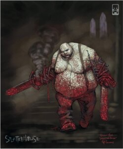 Rating: Explicit Score: 0 Tags: biggy_man blood bodily_fluids chainsaw e621 english_text hi_res humanoid male monster monstrous_humanoid overweight overweight_humanoid overweight_male power_tool roger_robinson scar solo splatterhouse text tools User: bunchy7s