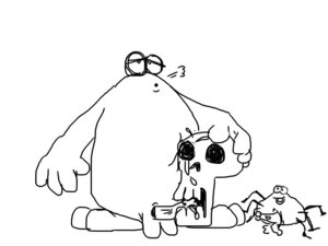 Rating: Explicit Score: 0 Tags: anthro berk boni drutt furry line_art male male_only penis rule34 simple_background skull spider tagme trap_door white_background User: bunchy7s