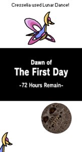 Rating: Safe Score: 0 Tags: ambiguous_gender angry comic cresselia crossover e621 english_text generation_4_pokemon legendary_pokemon living_moon majora's_mask moon moon_(tloz) nintendo pokemon pokemon_(species) text the_legend_of_zelda unknown_artist User: bunchy7s
