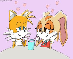 Rating: Safe Score: 0 Tags: anthro beverage blonde_hair blue_eyes canid canine cream_the_rabbit duo e621 female food fox hair heart_symbol lagomorph leporid male mammal miles_prower rabbit sega smile sonic_the_hedgehog_(series) unknown_artist young User: bunchy7s