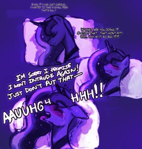 Rating: Questionable Score: 0 Tags: blush bodily_fluids crown dialogue digital_media_(artwork) e621 english_text equid equine eyes_closed female friendship_is_magic hair hasbro headgear horn implied_incest lumineko mammal my_little_pony mythological_creature mythological_equine mythology open_mouth princess_luna_(mlp) royalty solo sweat teeth text tiara tongue tongue_out unicorn User: bunchy7s