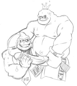 Rating: Explicit Score: 0 Tags: anthro ape donkey_kong_(character) donkey_kong_(series) duo e621 erection genitals gorilla haplorhine humanoid humanoid_genitalia humanoid_on_anthro humanoid_penis king_hippo male male/male male_penetrated male_penetrating male_penetrating_male mammal monochrome muscular muscular_male nintendo nipples nude oral pecs penetration penis primate punch-out!! sex wuffinarts User: bunchy7s