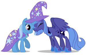 Rating: Safe Score: 0 Tags: 14:9 blue_body blue_feathers cape clothing cutie_mark duo e621 equid equine feathered_wings feathers female feral friendship_is_magic hasbro hat headgear headwear horn mammal mixermike622 my_little_pony mythological_creature mythological_equine mythology pegasus princess_luna_(mlp) quadruped simple_background tail toony trixie_(mlp) unicorn winged_unicorn wings wizard_hat User: bunchy7s